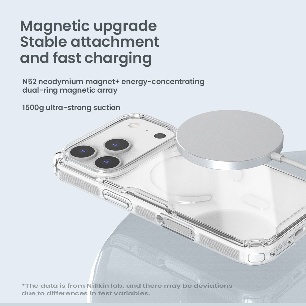NILLKIN Калъф Apple iPhone 18 Pro Max/ 17 Pro Max, Nature TPU MagSafe /прозрачен/