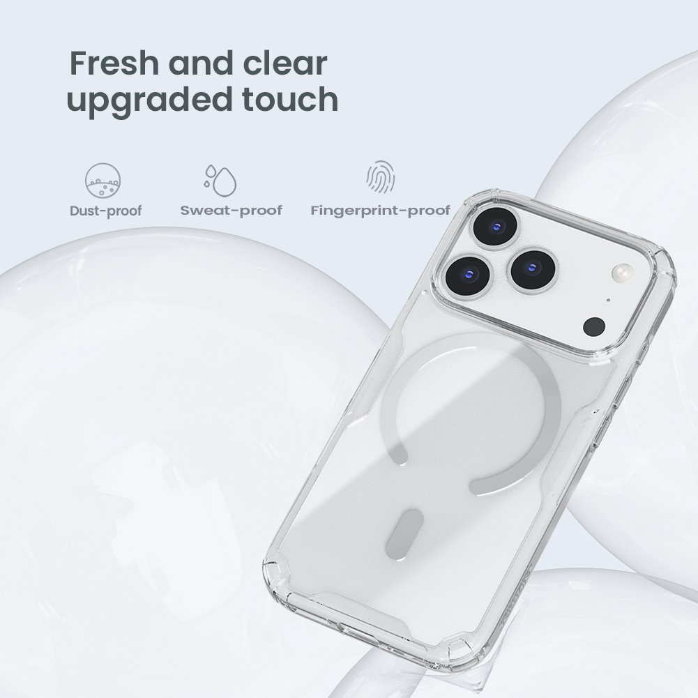 NILLKIN Калъф Apple iPhone 18 Pro Max/ 17 Pro Max, Nature TPU MagSafe /прозрачен/
