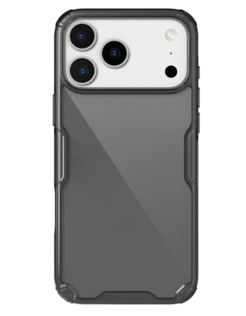 NILLKIN Калъф Apple iPhone 18 Pro/ 17 Pro, Nature TPU /прозрачно черно/
