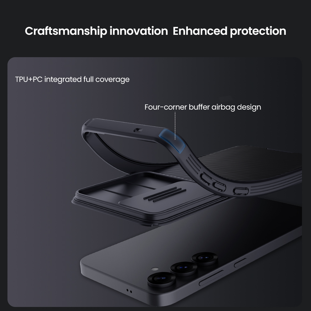 NILLKIN Калъф Samsung S26, Camshield Pro MagSafe /черен/