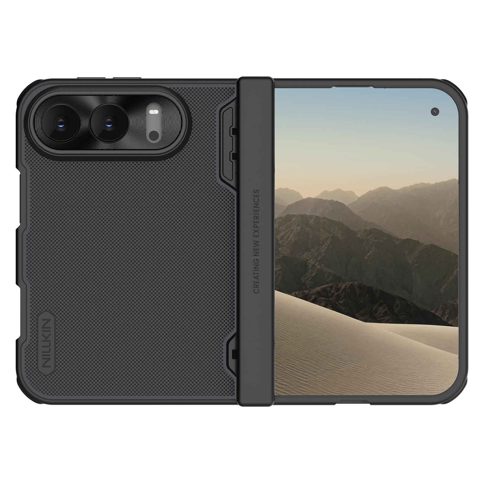 NILLKIN Калъф Apple iPhone DUO, Super Frosted FOLD MagSafe back cover /черен/