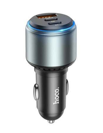 HOCO 12V 95W, 2 x USB-C + USB-A, Galloper /черен/ - NZ9