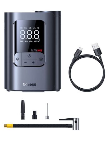 BASEUS Wireless Компресор GoTrip VA1 Super Mini Cordless Inflator Pump 19-Cylinder /черен/ - C0119501