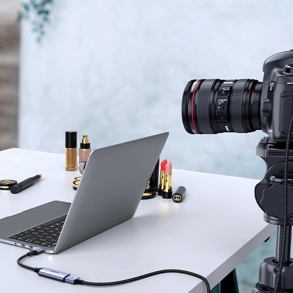 UGREEN Кабел HDMI /м/ - micro HDMI /м/, 2m. 8K /сив/ - HD164 / 15517