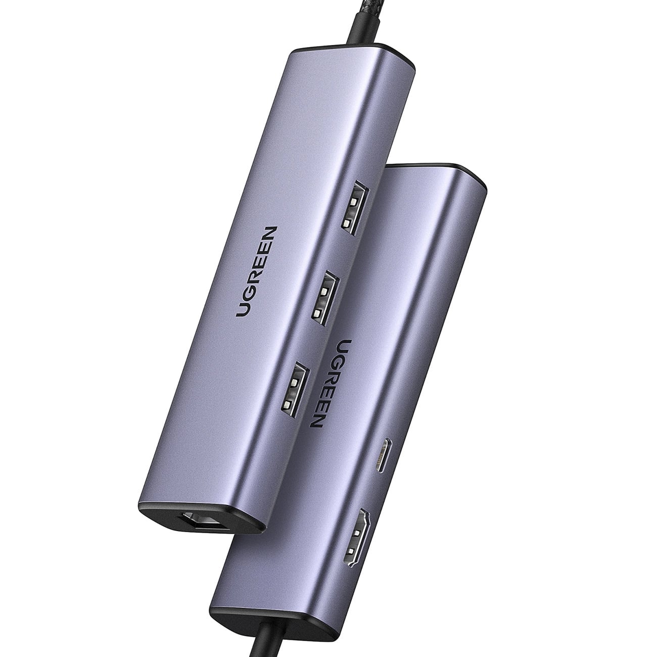 UGREEN Хъб 6-в-1 Revodok Pro (Type-C) - CM512 / 15598
