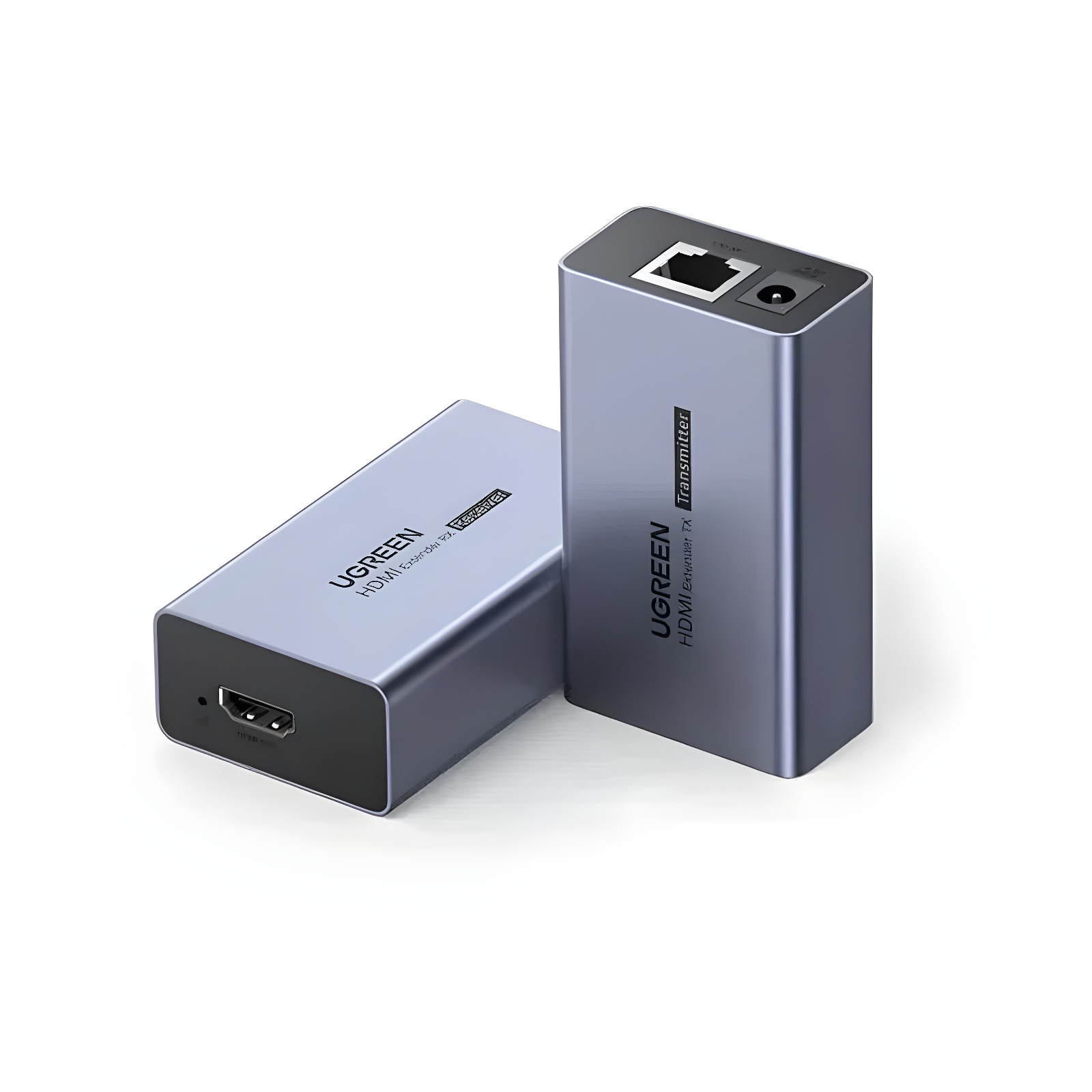 UGREEN HDMI Extender over Ethernet - range 50m /сив/ - CM609 / 90811EU