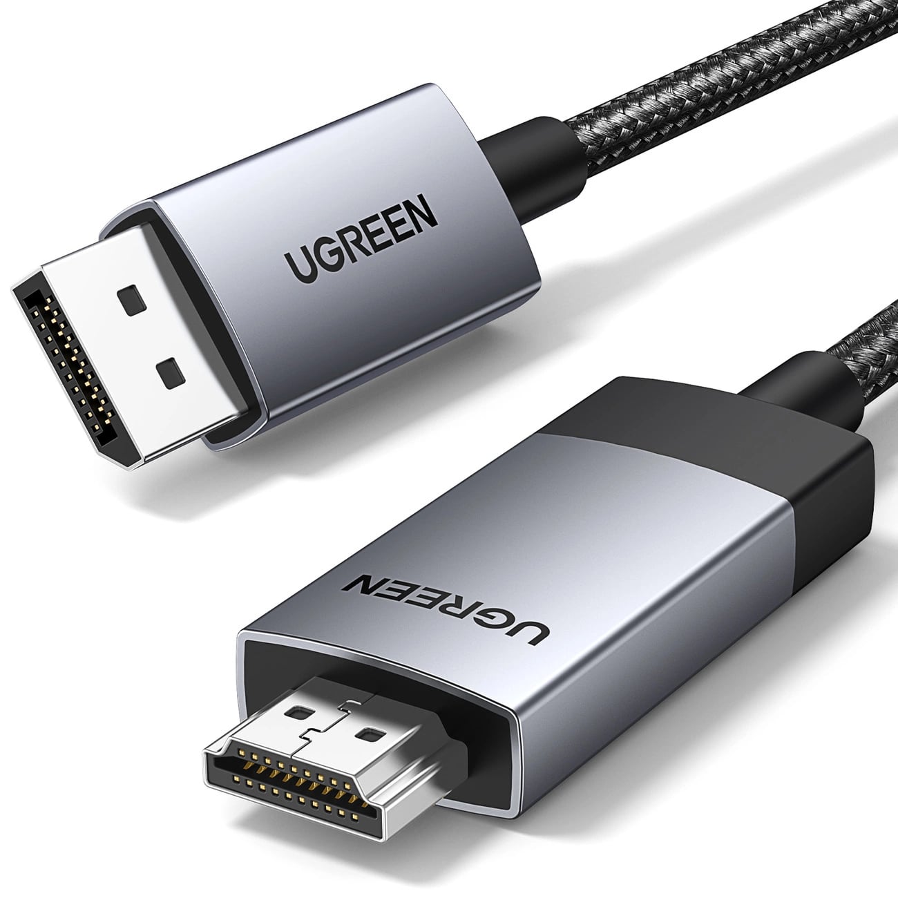 UGREEN Кабел HDMI /м/ - DP /м/, 2m. 4K /черен/ - DP119 / 15774