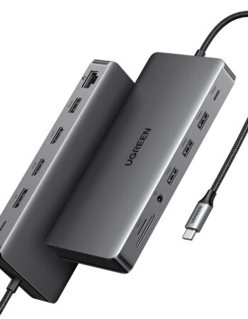UGREEN Хъб 13-в-1 Revodok Pro 313 (Type-C) /сив/ - CM681 / 15978
