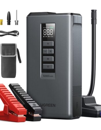 UGREEN Power Bank/Car Jump Starter 10000 mAh, 1000A + фенерче - ES703 / 35978
