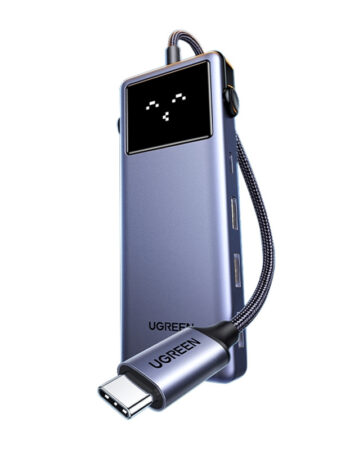 UGREEN Хъб 7-в-1 (Type-C) /сив/ - CM888/ 45155