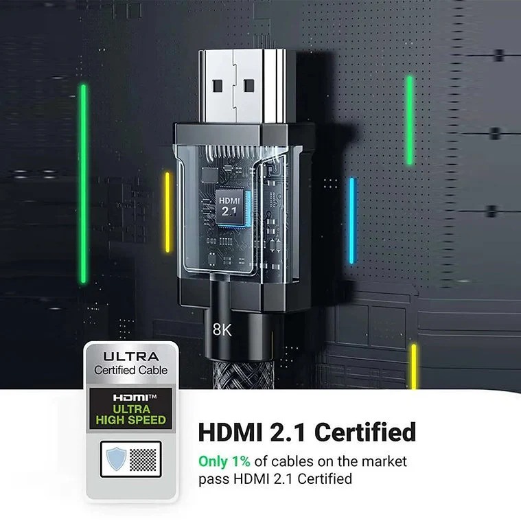 UGREEN Кабел HDMI - HDMI, 2m. 8K/60Hz /черен/ - HD175 / 45432