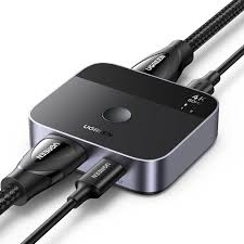 UGREEN Хъб 2-в-1out HDMI + USB-C Splitter Switch box /черен/ - AW503 / 55452