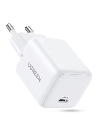 UGREEN 220V 20W, 1C GaN /бял/ - X512 / 55554