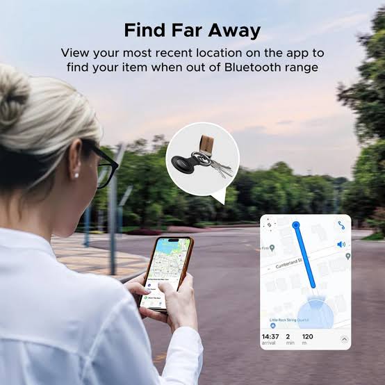 UGREEN Смарт локатор/Смарт тракер GPS, Anti-loss Finder Mini 2, iOS /сив/ - CM918 / 75118