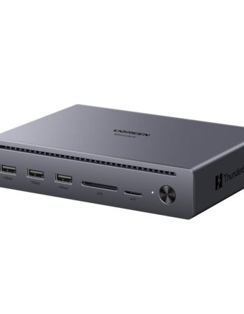 UGREEN Хъб 10-в-1, Thunderbolt 5 (Type-C) /сив/ - U712 / 75795F