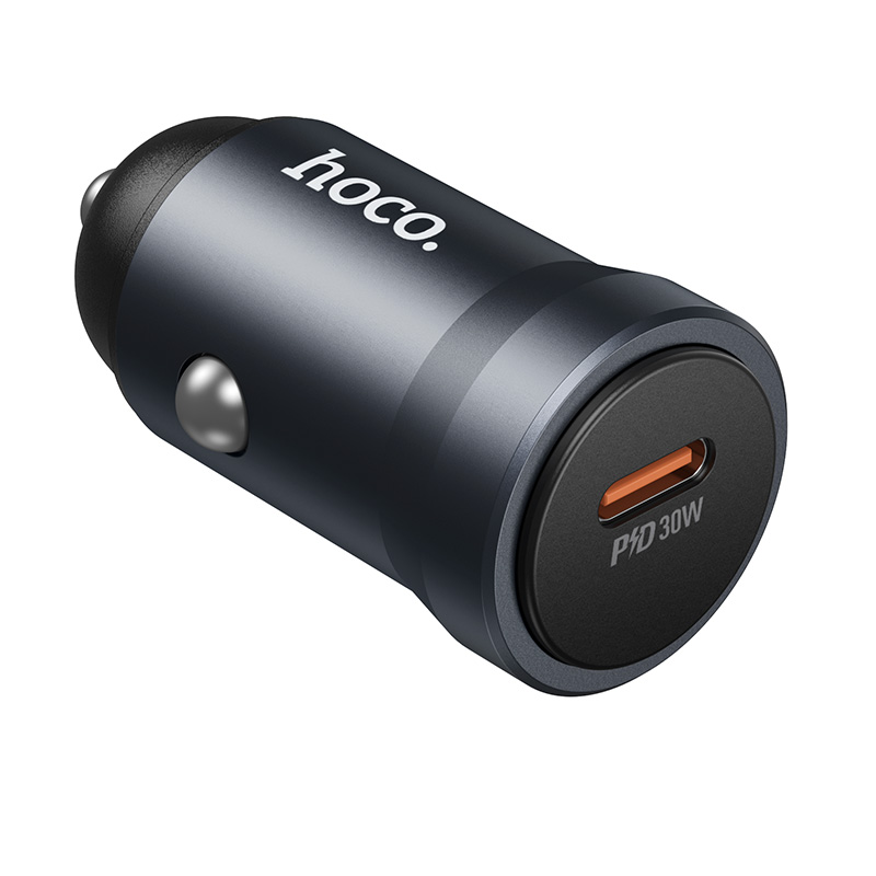 HOCO 12V 30W, USB-C, Energy /сив/ - Z62A