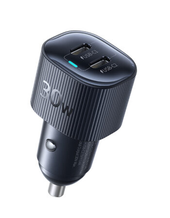 BASEUS 12V 30W, 2 x USB-C, PrimeTrip VP2 /черен/ - C0207500