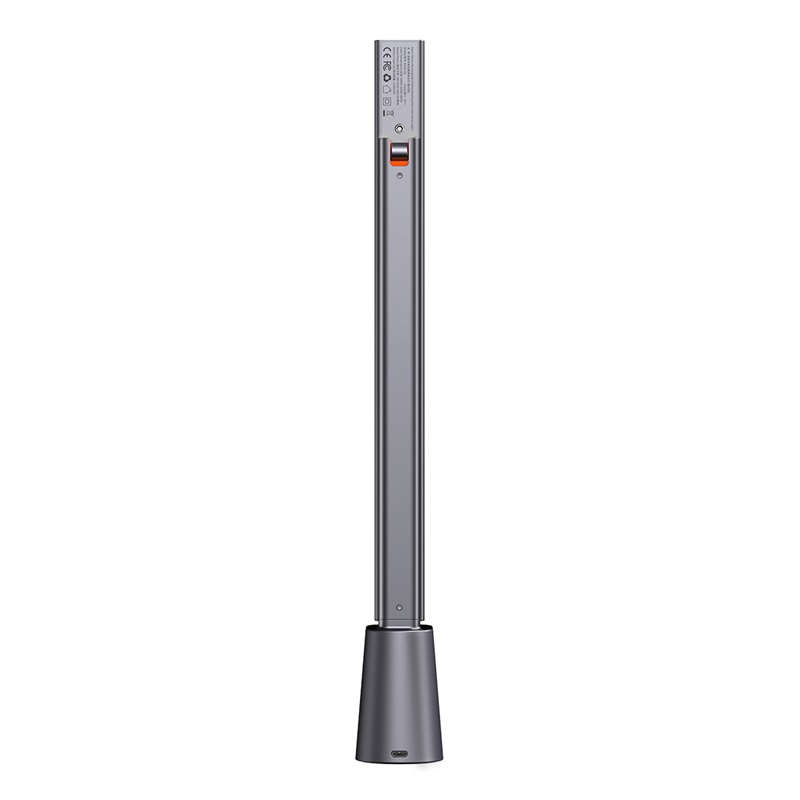BASEUS LED Лампа за бюро, Smart Eye, сгъваема /сив/ - DGZG-0G