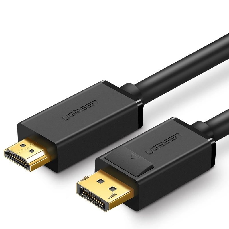 UGREEN Кабел HDMI /м/ - DP /м/, 2m. 4K /черен/ - DP101 / 10202