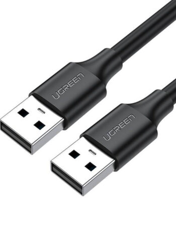 UGREEN Кабел USB-A - USB-A 2.0, 1м. /черен/ - US102 / 10309