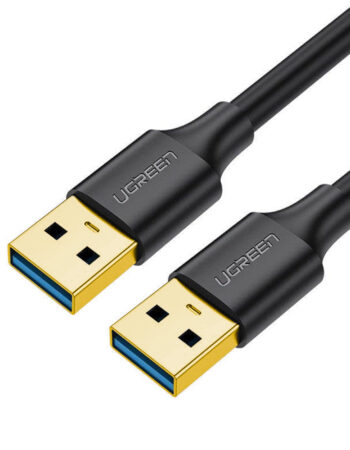 UGREEN Кабел USB-A - USB-A 3.0, 1м. /черен/ - US128 / 10370