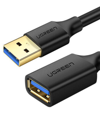 UGREEN Кабел USB 3.0 (ж-м), Extension cable, 2м. /черен/ - US129 / 10373