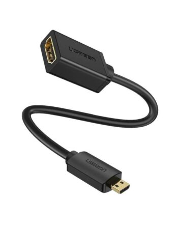 UGREEN Кабел HDMI /ж/ - micro HDMI /м/, 0.20m. 4K /черен/ - 20134 / 20134