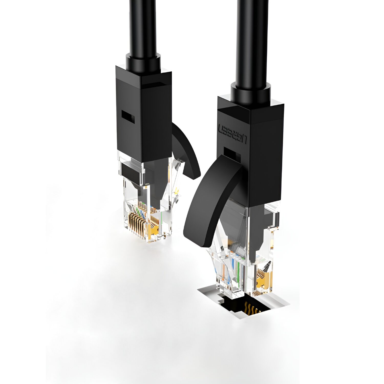UGREEN LAN кабел Cat6 Flat, 1м /черен/ - NW102 / 20159