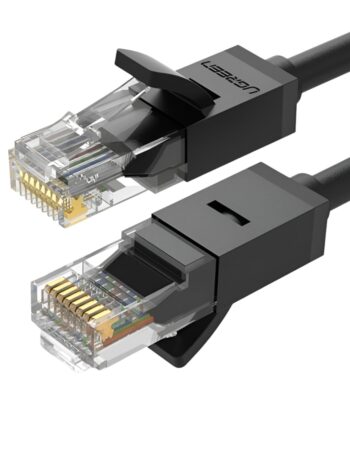 UGREEN LAN кабел Cat6 Flat, 1м /черен/ - NW102 / 20159