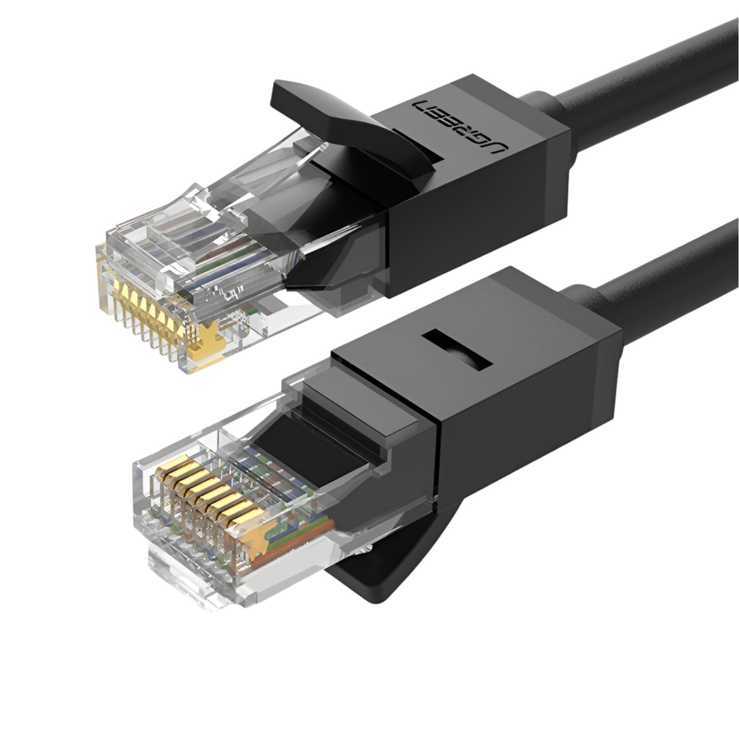 UGREEN LAN кабел Cat6 Flat, 1м /черен/ - NW102 / 20159