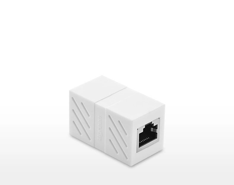 UGREEN Преходник Адаптер RJ45 Ethernet coupler /ж-ж/ /бял/ - NW114 / 20311