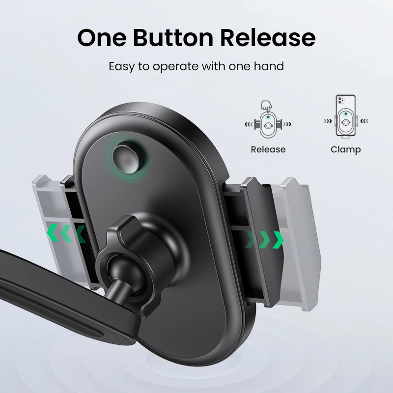 UGREEN Холдер с вакуум, Waterfall suction cup /черен/ - LP405 / 20473