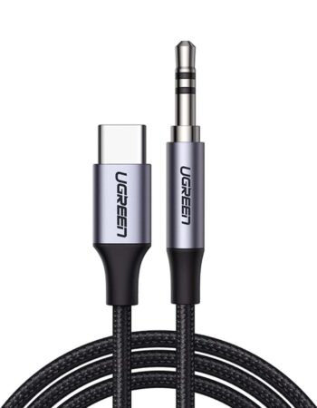 UGREEN Аудио кабел от Type-C към AUX/м/ 3.5mm, 1m /черен/ - AV143 / 30633