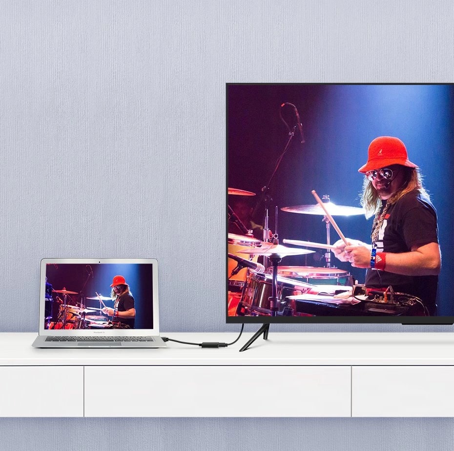 UGREEN Преходник Адаптер от DP /м/ към HDMI /ж/ 1080p /черен/ - MM137 / 40362