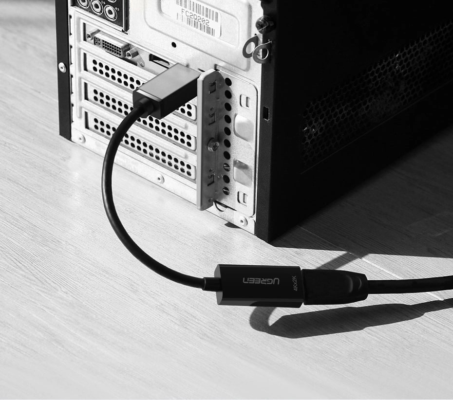UGREEN Преходник Адаптер от DP /м/ към HDMI /ж/ 1080p /черен/ - MM137 / 40362