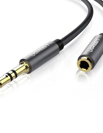 UGREEN Аудио кабел AUX /ж-м/ Extension cable, 1m /черен/ - AV118 / 40673