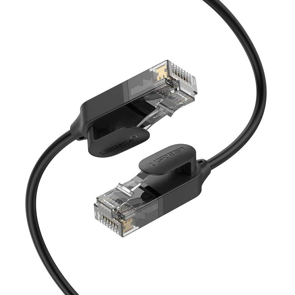 UGREEN LAN кабел Cat6A UTP, Pure Copper 5м /черен/ - NW122 / 70654