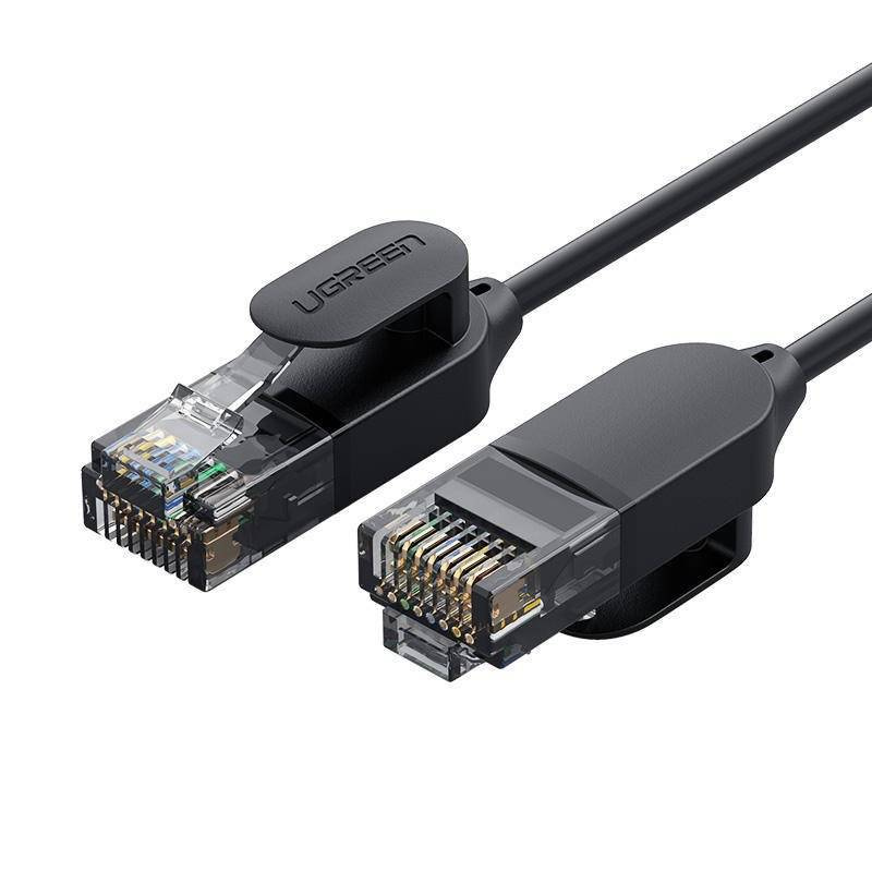 UGREEN LAN кабел Cat6A UTP, Pure Copper 5м /черен/ - NW122 / 70654