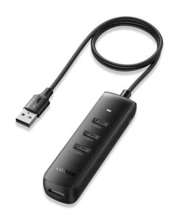 UGREEN Хъб 4-в-1 (USB-A) - CM416 / 80657