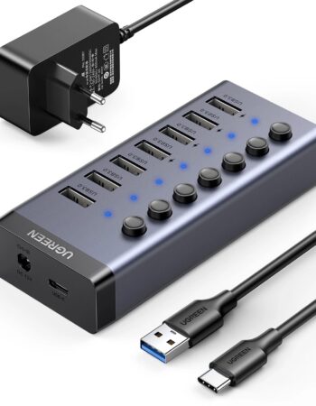 UGREEN Хъб 7-в-1 (USB-A) 1m. - CM481 / 90307