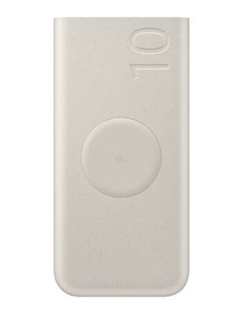 Samsung Power Bank 10000 mAh 25W, Wireless /бежов/ - EB-U2510XUE