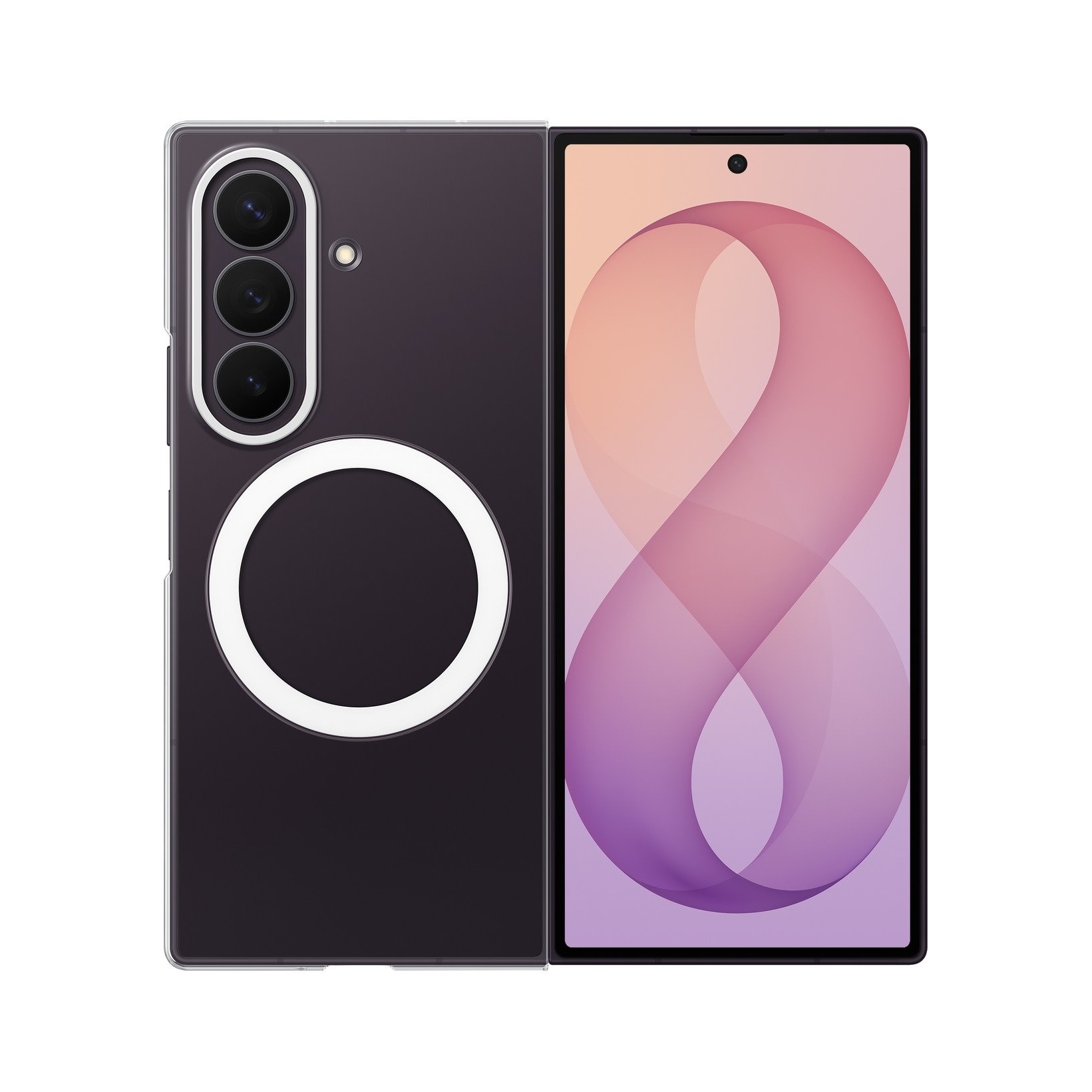 SAMSUNG Калъф Samsung Z Fold 8 Ultra, Clear Magnet Cover /прозрачен/ - EF-CF976CTE