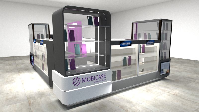 Щандът на MobiCase в Grand Mall Варна