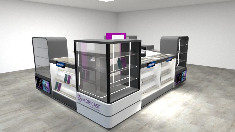 Щандът на MobiCase в Grand Mall Варна