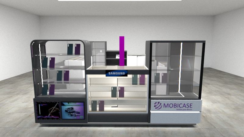 Щандът на MobiCase в Grand Mall Варна